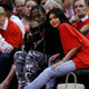 Travis Scott with Kylie Jenner, April 25th. Image via Getty.